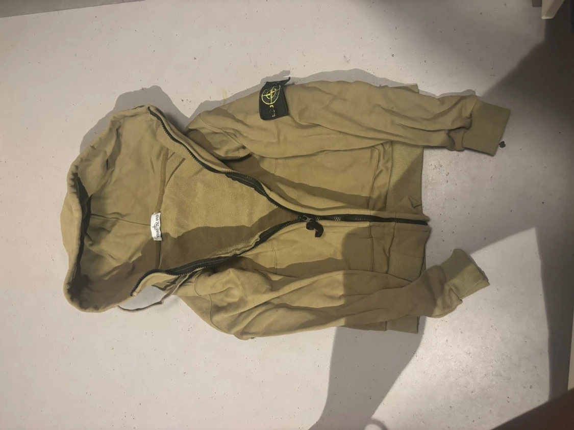 Khaki hoodie från Stone Island - 2