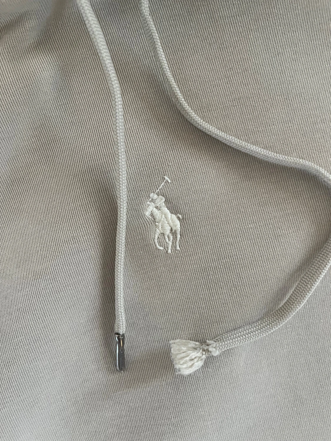 Beige Ralph Lauren Polo Hoodie - 2