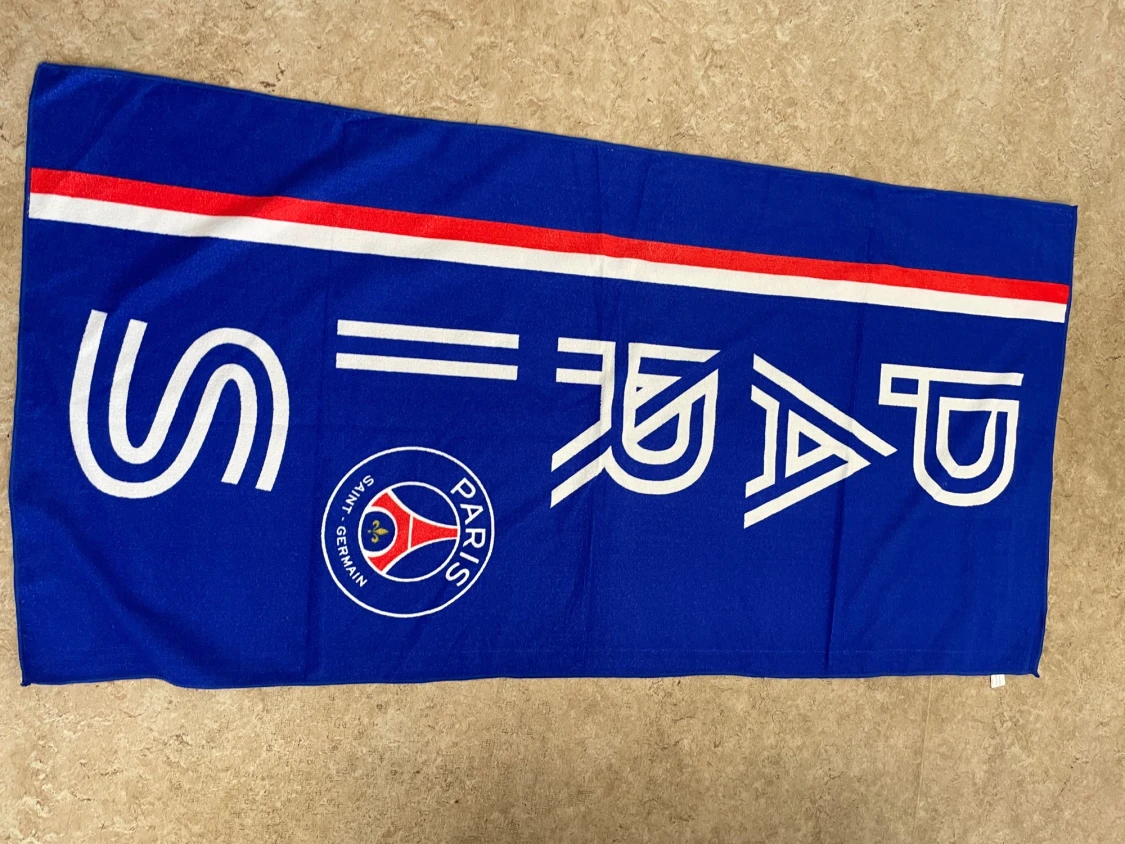 Blå PSG halsduk med logga - 2