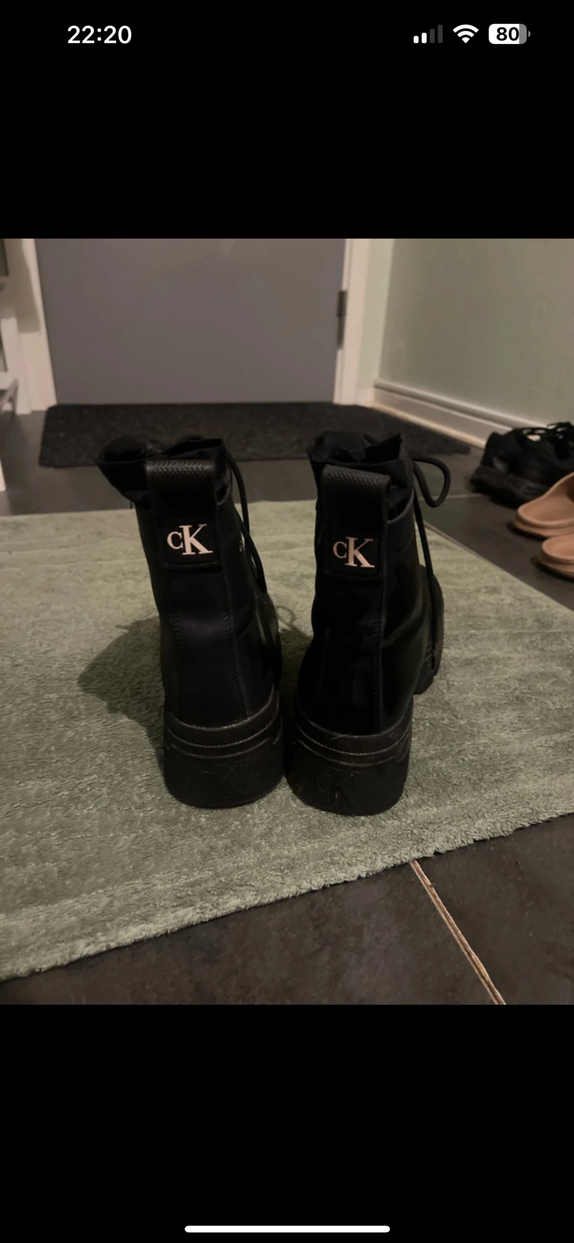 Svarta boots från Calvin Klein Jeans