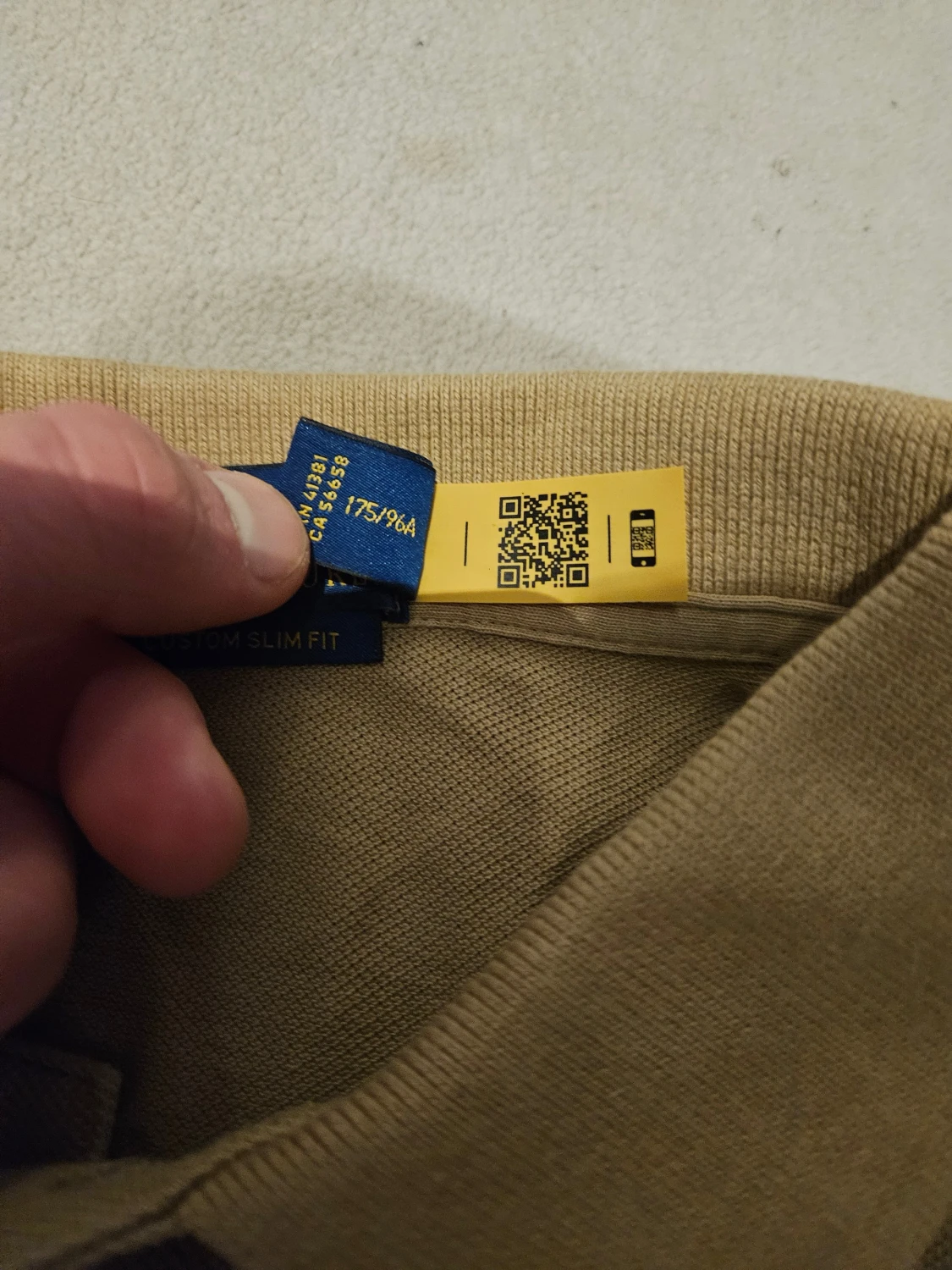 Beige pikétröja Polo Ralph Lauren M - 3