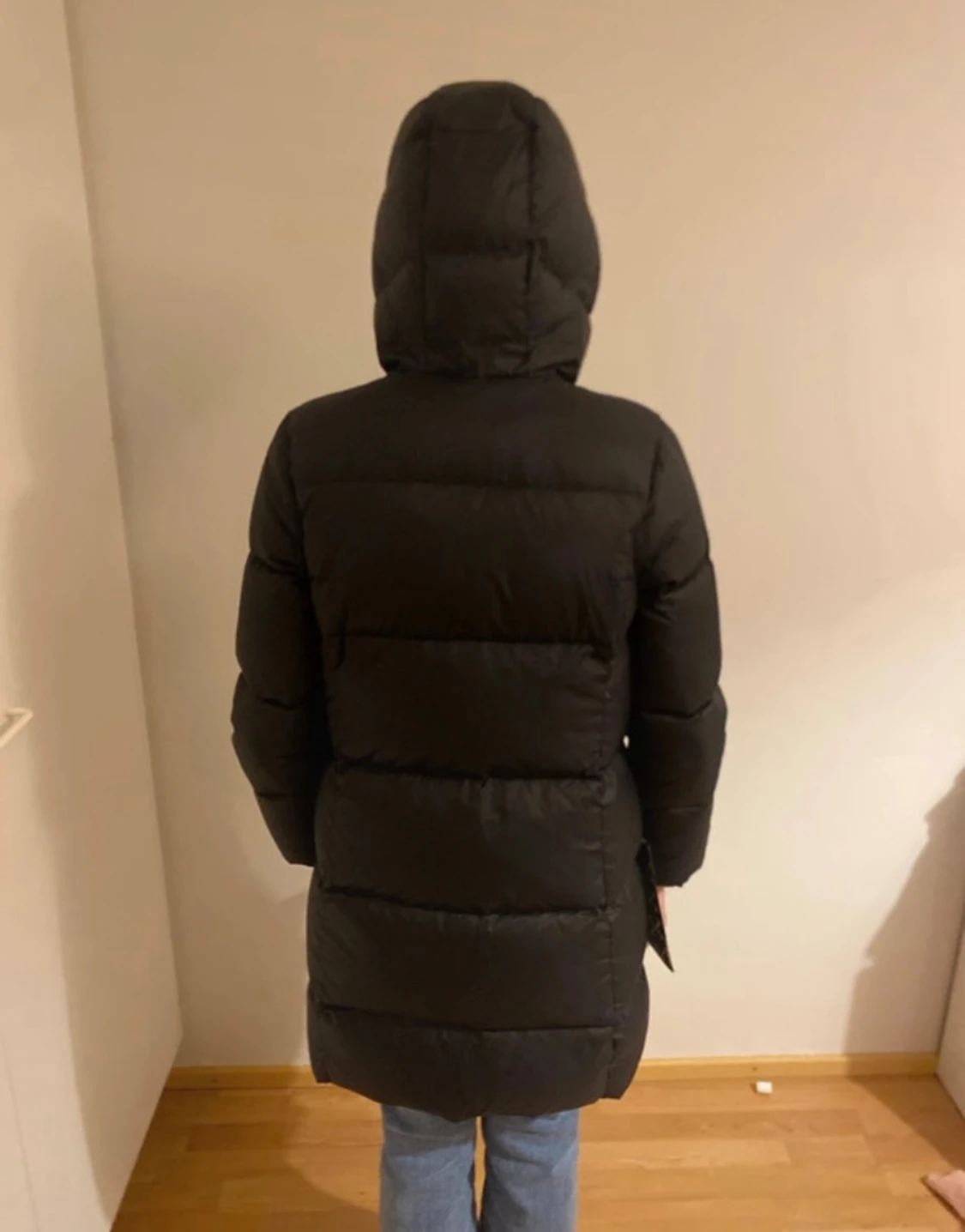 Svart lång dunjacka Polo Ralph Lauren - 4