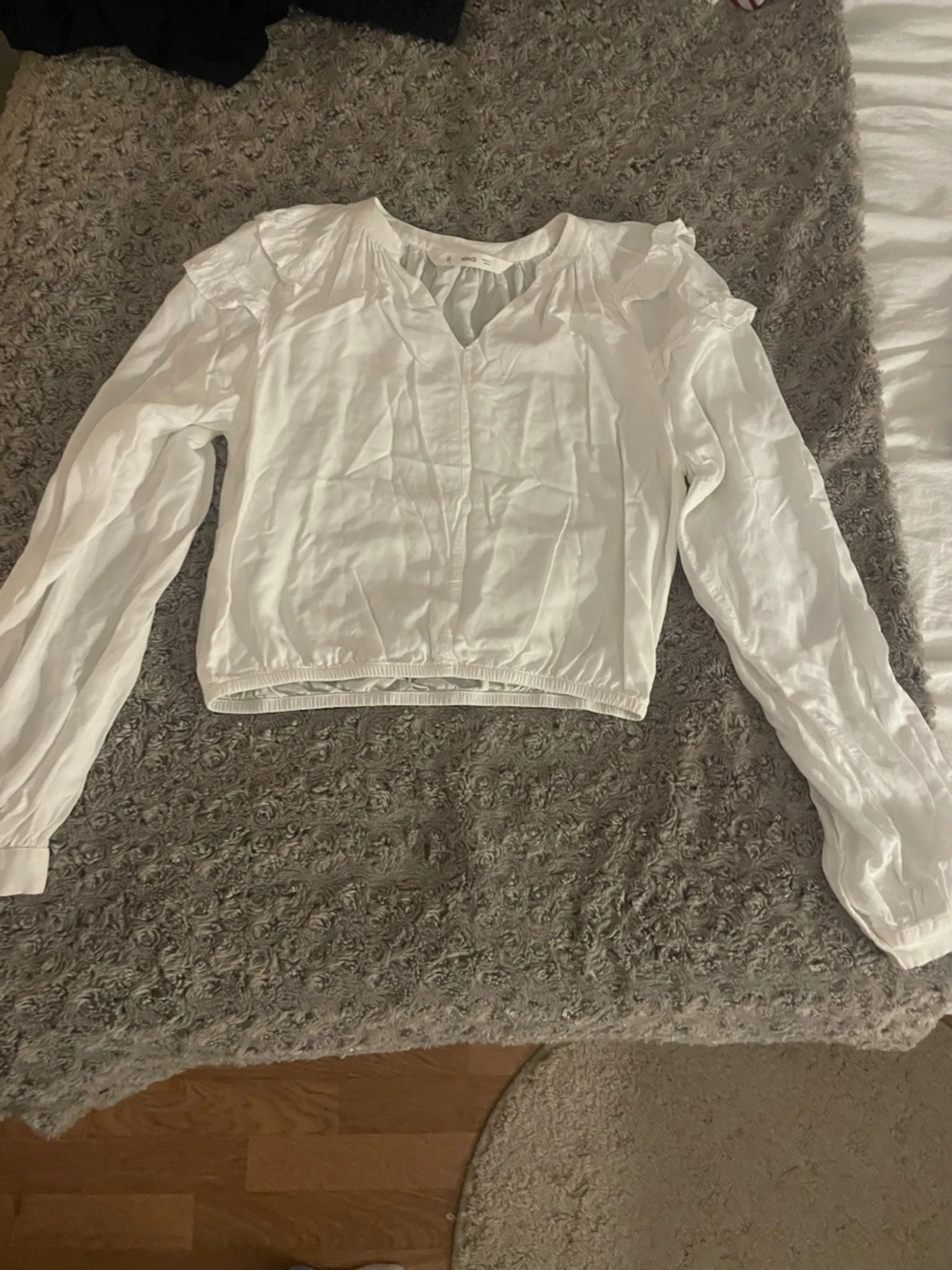 Vit blus från Mango- stl S