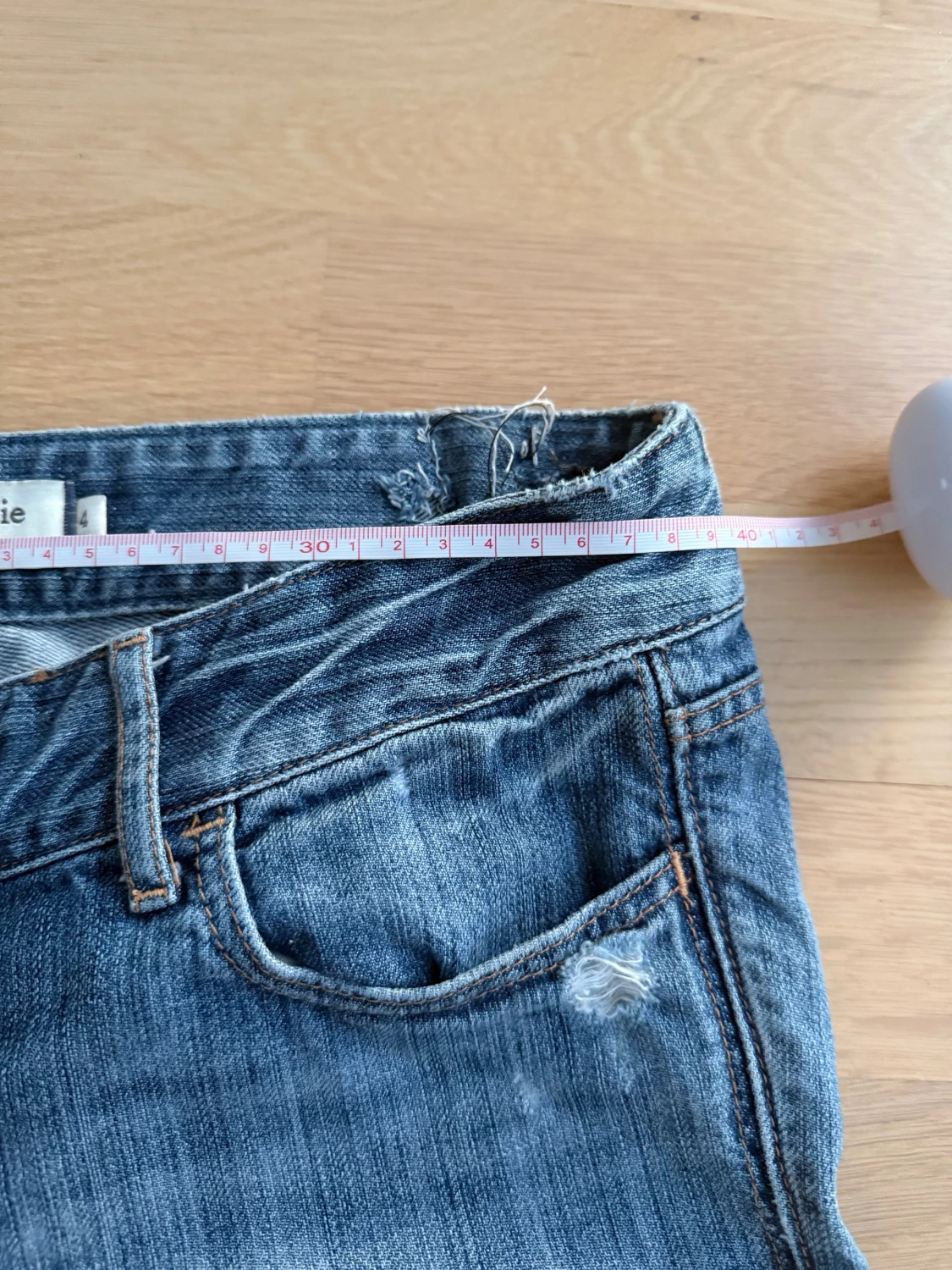 Blå bootcut jeans Abercrombie & Fitch - 5