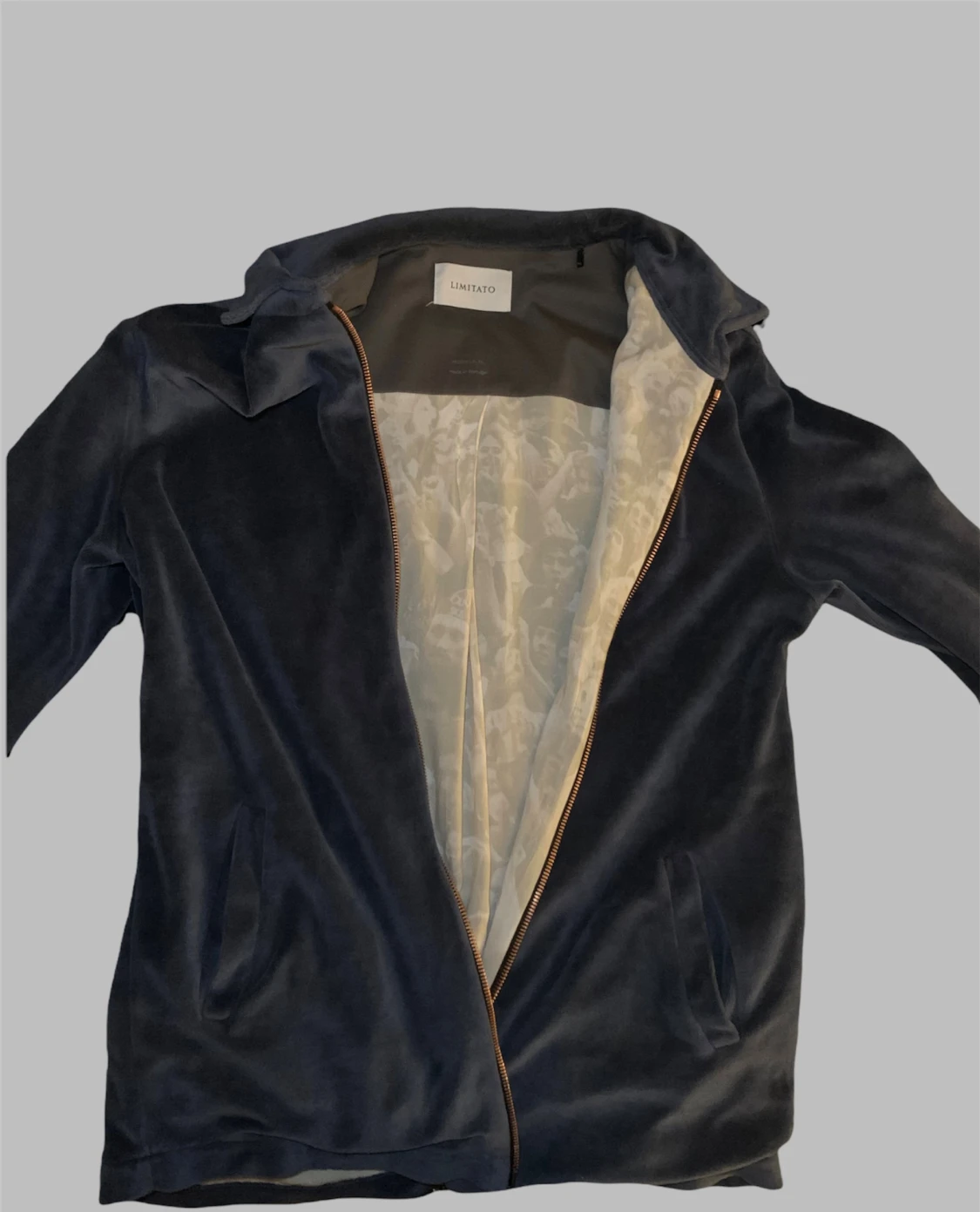 Blå mockajacka från Limitato