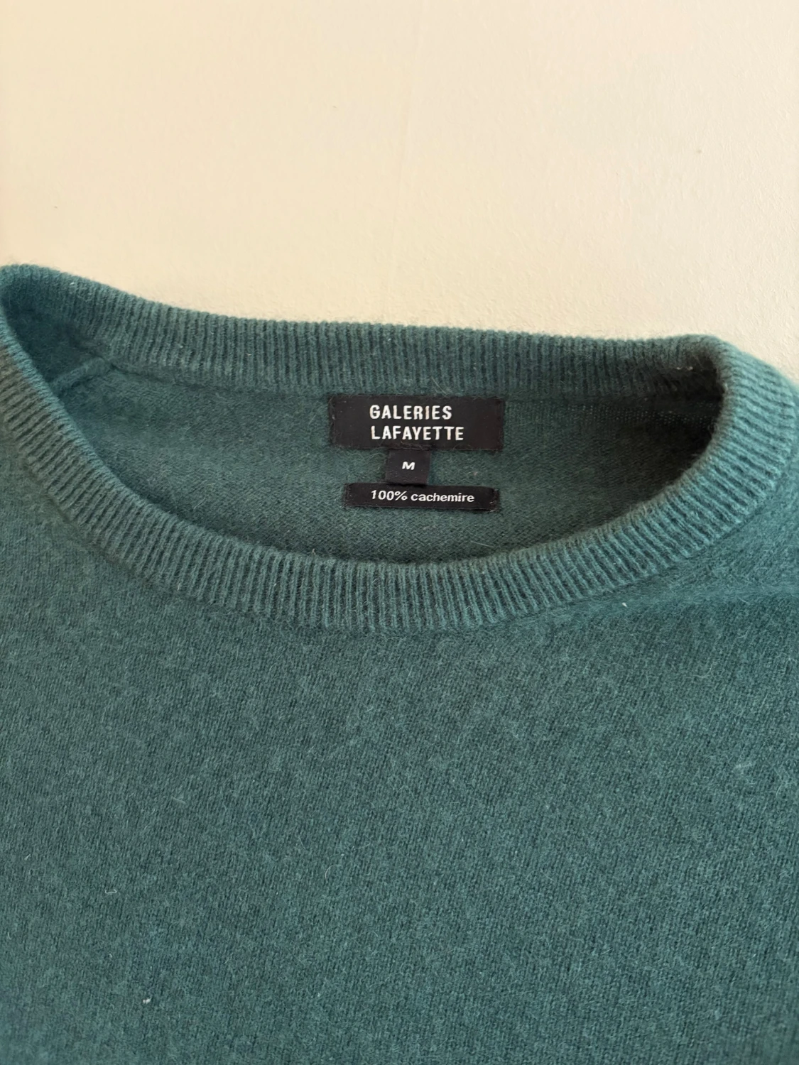 Grön kashmirtröja Galeries Lafayette - 1