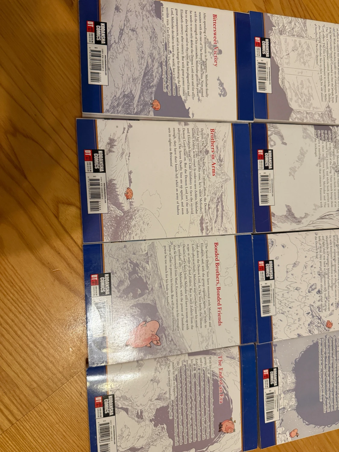 The seven deadly sins volym 1,3,22,29,33-35,37-40 - 3