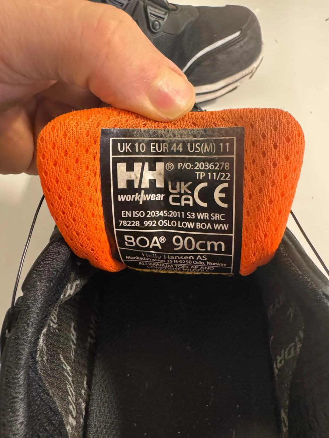 Svarta Helly Hansen Workwear sneakers - 3