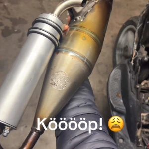 TT trimrör  - Riktigt fint TT trimrör som endast använts någon vecka, den har knappast någon rost och har smörjt in den jämt så att den ska hålla. Säljer billigt då jag ska bygga 70 