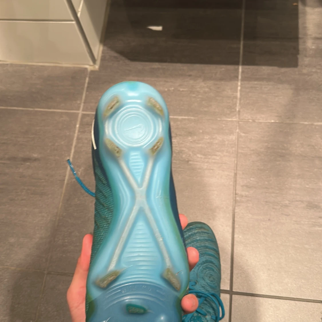 Nike Phantom blå fotbollsskor - 4