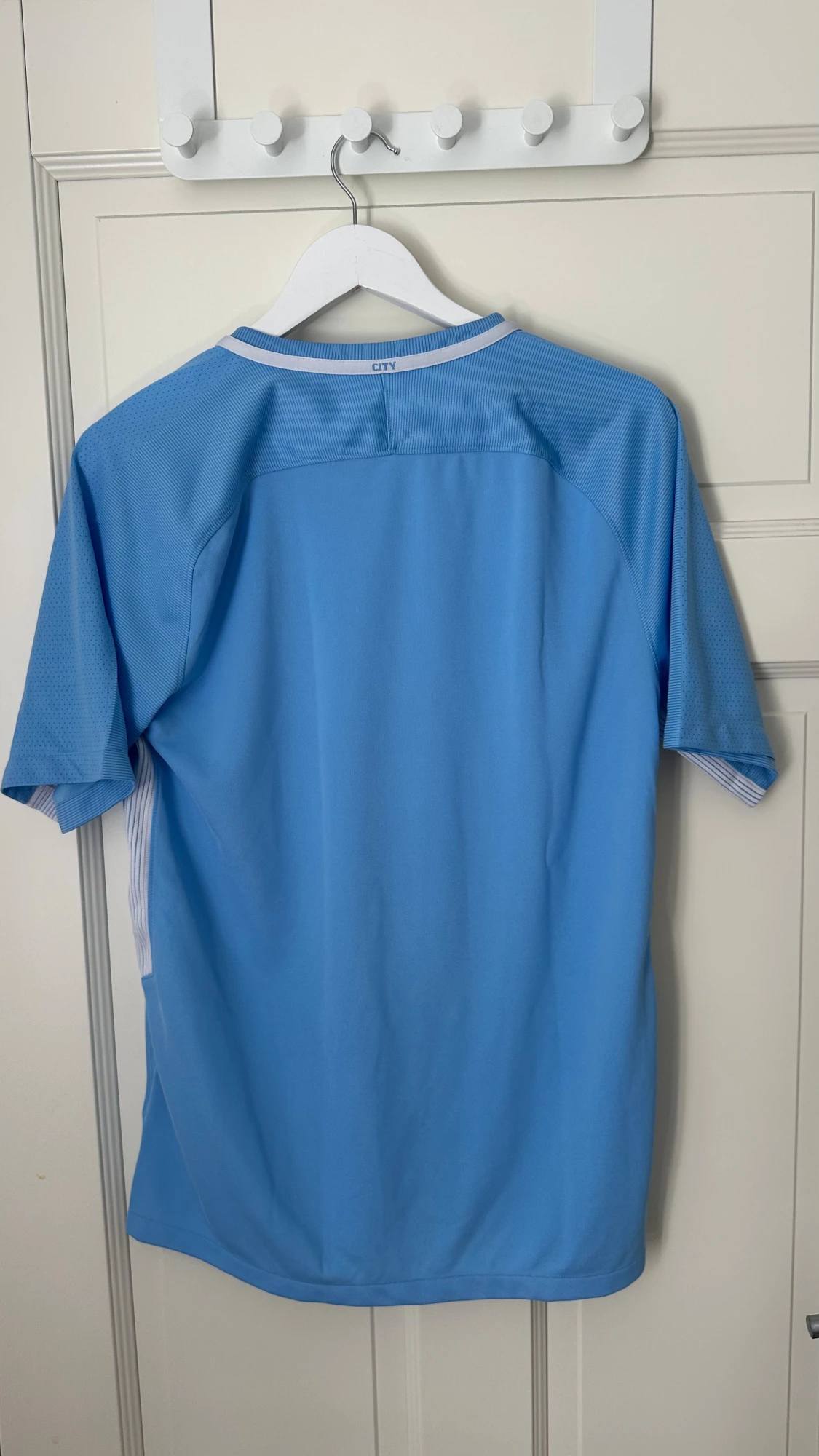 Äkta manchester city 17/18 hemmatröja M - 1