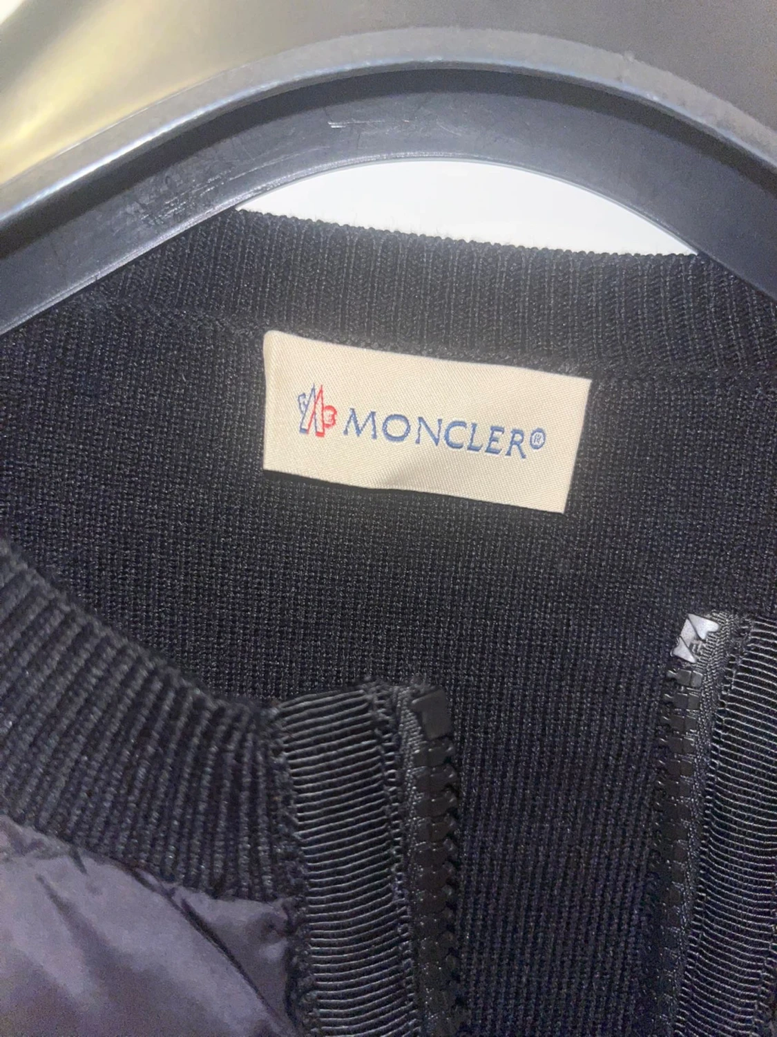 Svart cardigan jacka Moncler - 3