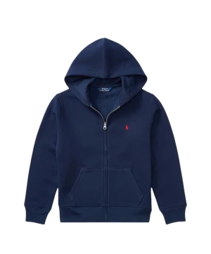 Polo Ralph Lauren hoodie med dragkedja - Klassisk hoodie från Polo Ralph Lauren med huva och dragkedja framtill. Finns i marinblått, grått, svart och vitt med broderad logga på bröstet. Tröjan har snörning i huvan, känguruficka och är tillverkad i mjuk bomullsmix. Perfekt för chill dagar och streetstyle.