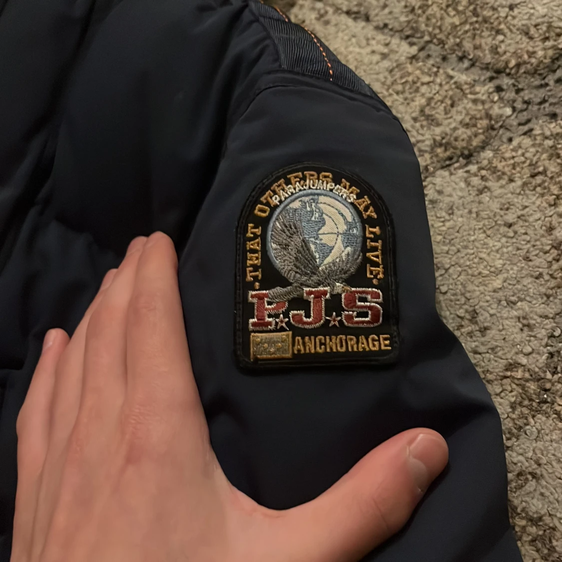 Blå parajumpers jacka - 92