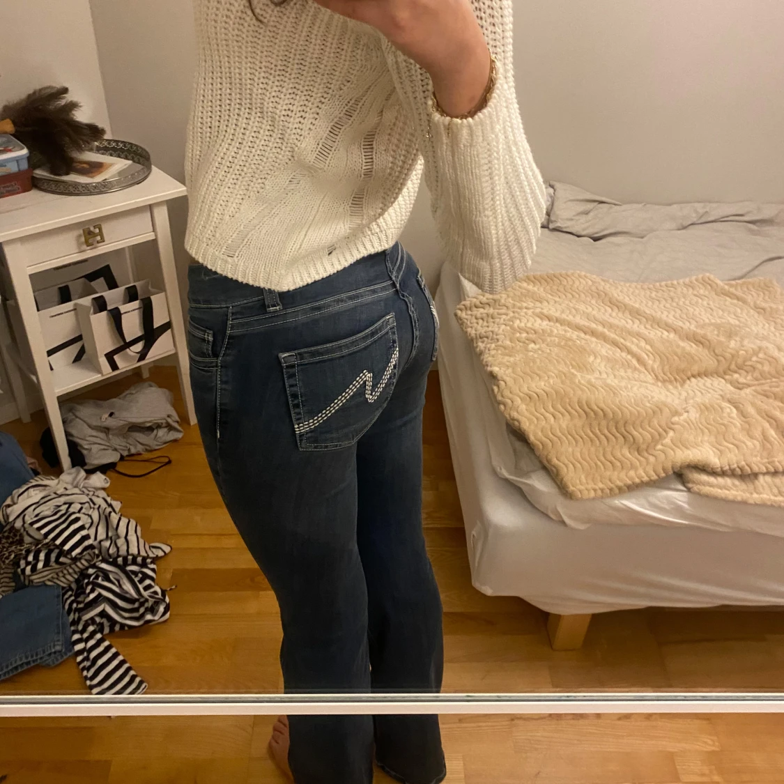 Jeans låg midja - 91