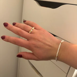 Pärlarmband och pärlring - Armband och ring