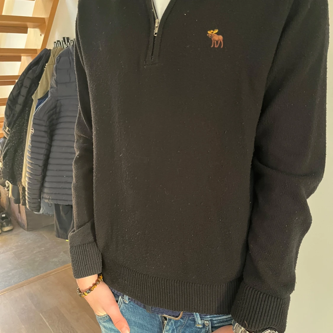 Svart tröja från Abercrombie & Fitch