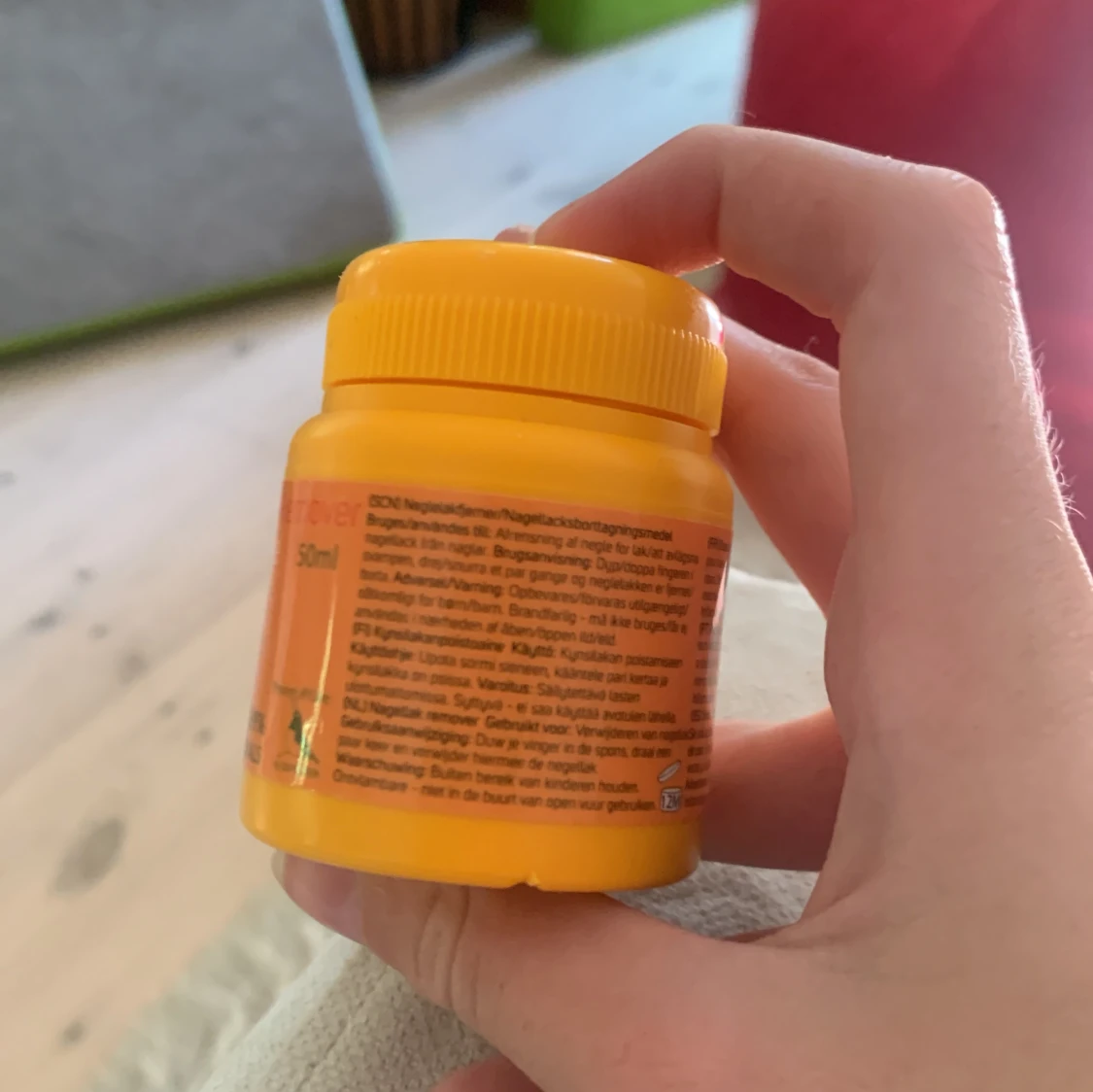 Nagellacksborttagare med svamp - Mango - 90