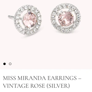 Lily and rose örhängen  - Jättefina örhängen! Säljer då jag bara andvänder guld nu för tiden så dessa kommer inte till andvändning! Nypris 349kr