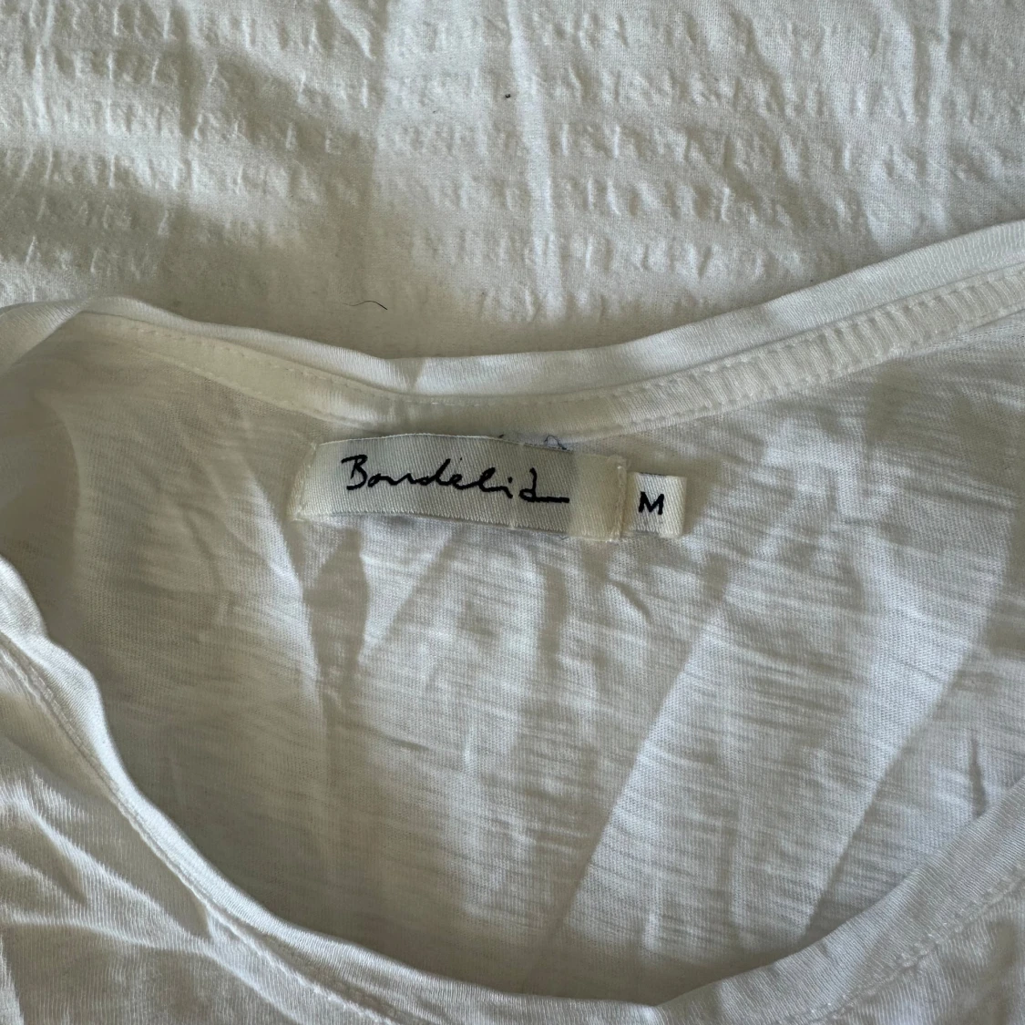 Långärmad volang tröja - 92