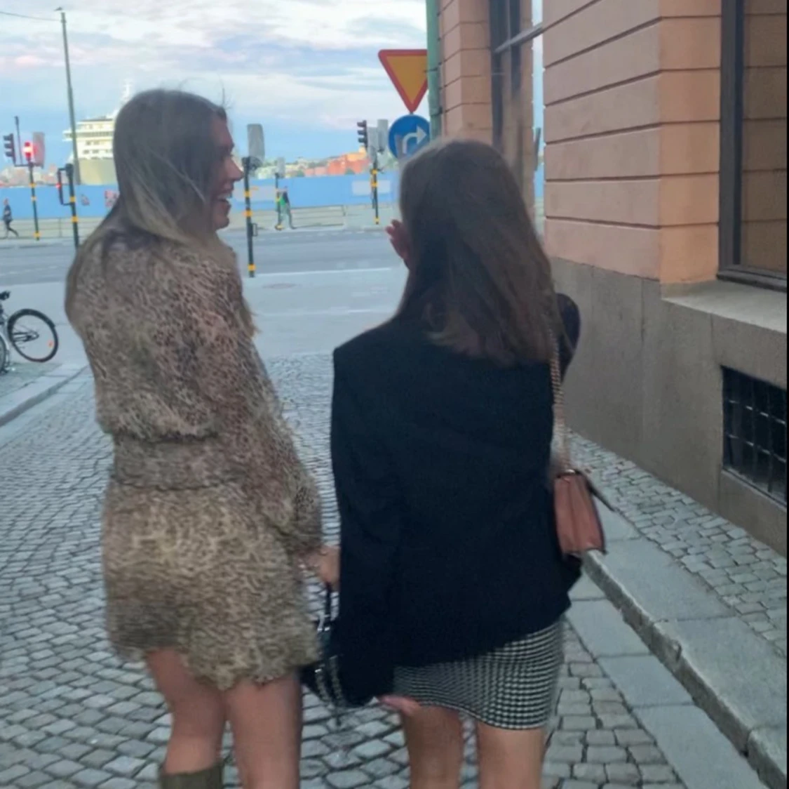 Rutig klänning - 91