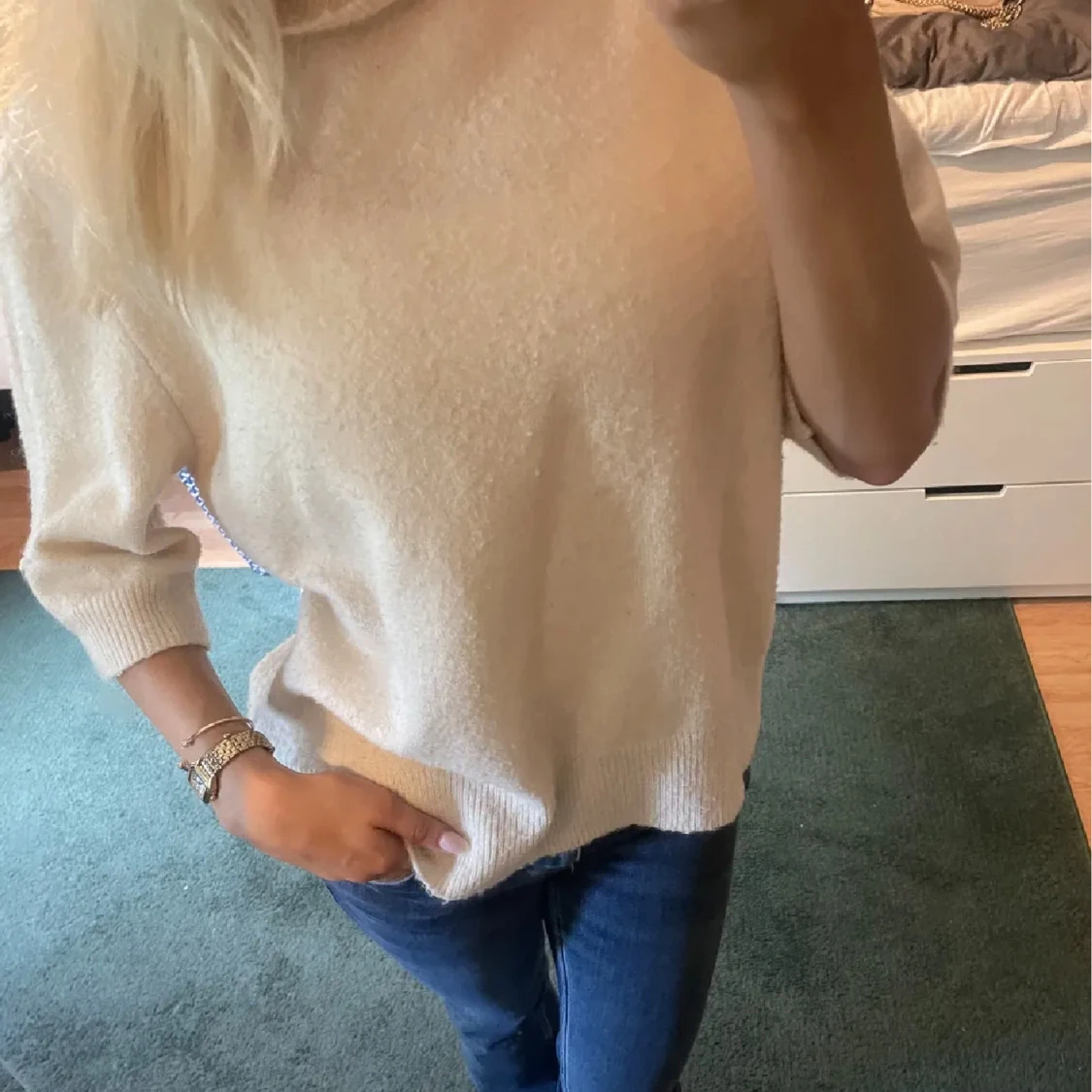 Trekvartsärmad tröja  - 90