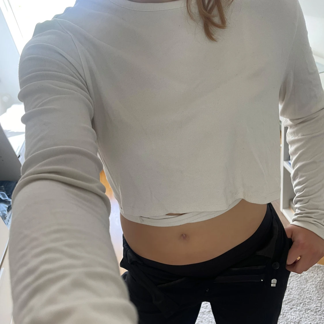 H&M knyttröja krämvit - 93