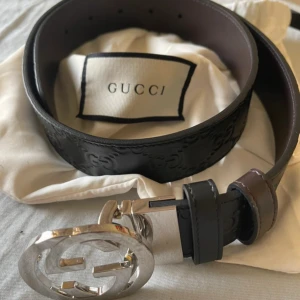 Gucci belt  - Gucci bälte i mycket fint skick.  Öppen för bud vid snabb affär.
