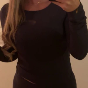 Softtouch mörkgrå långärmad  - Nyskick 