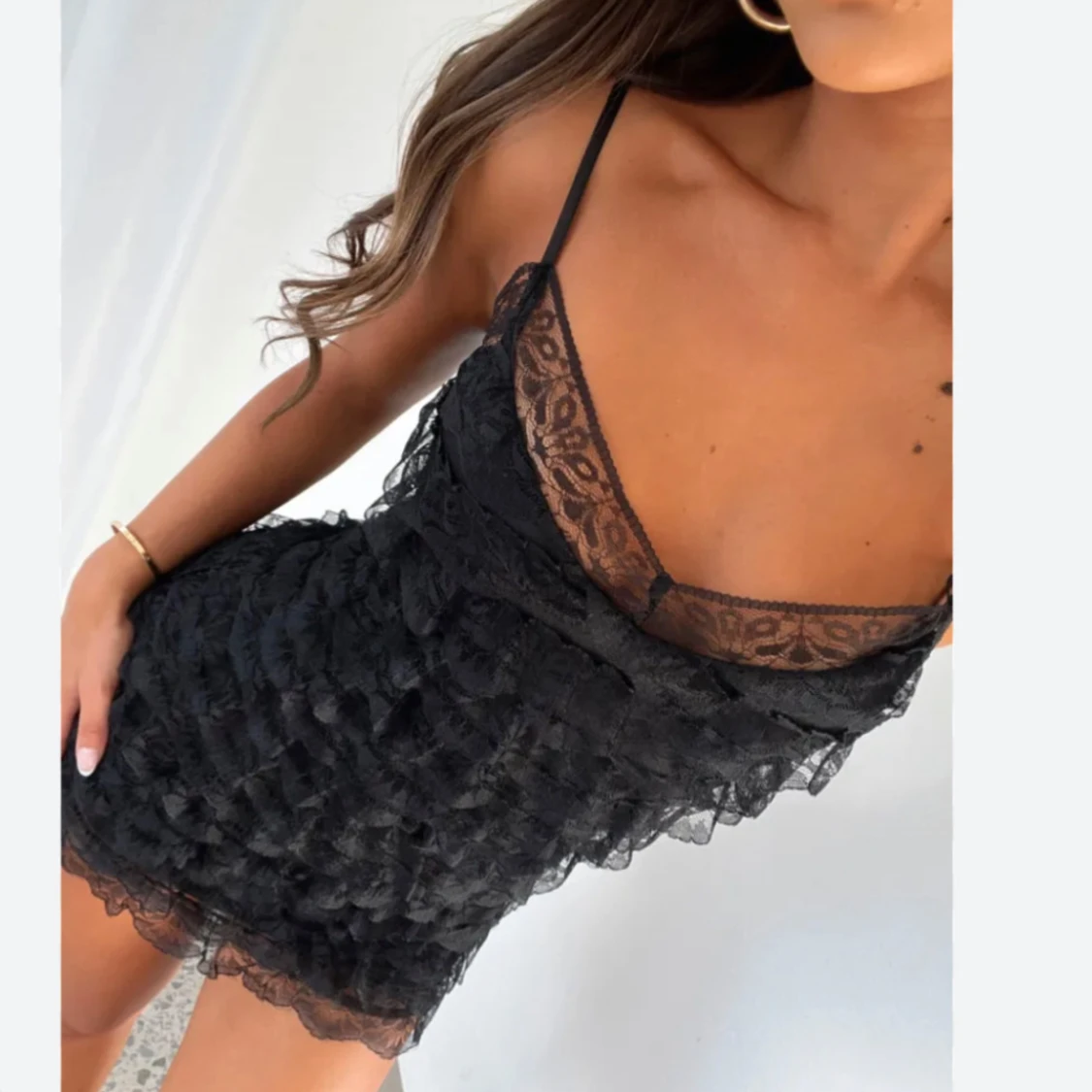 White fox klänning  - 90