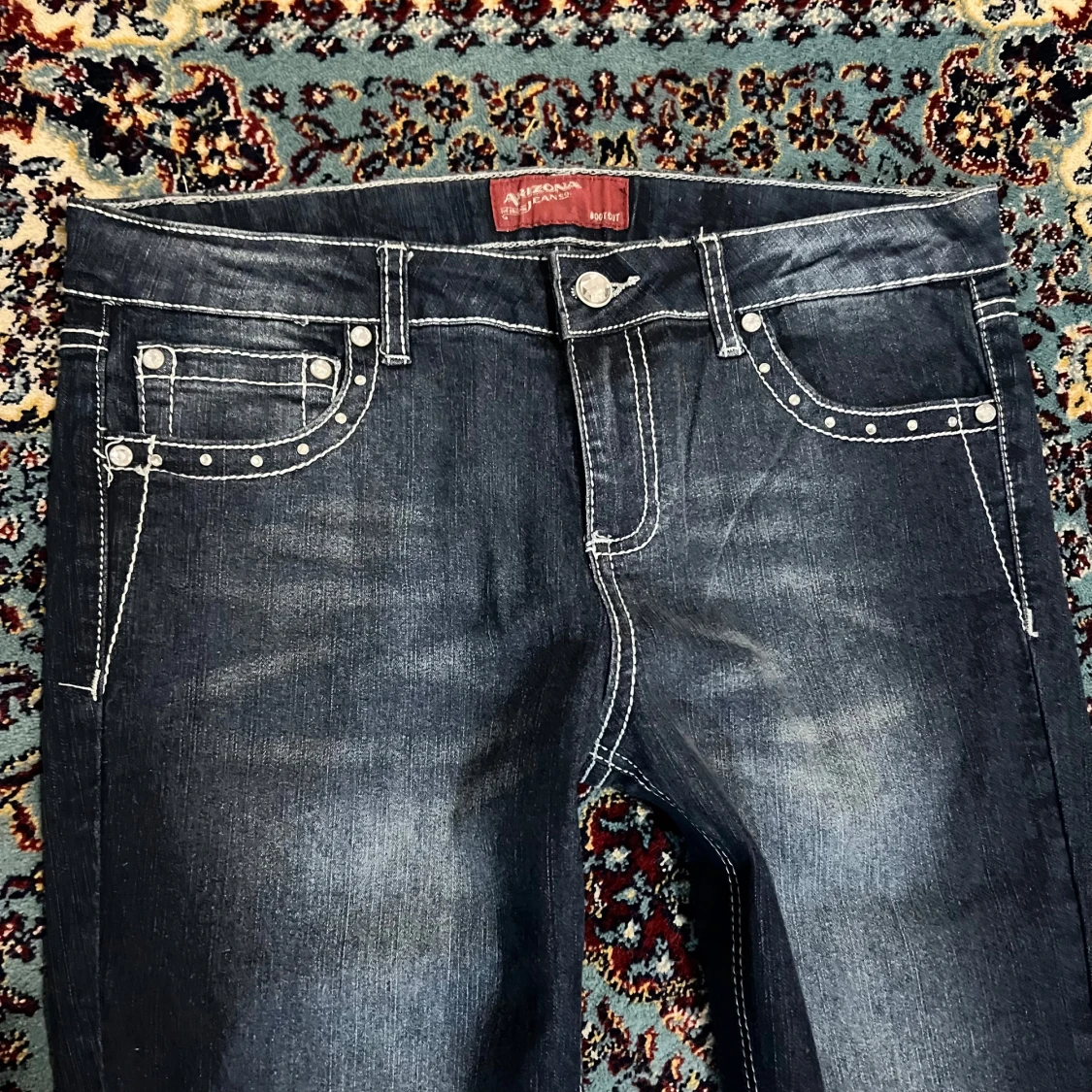 Miss Me liknande bootcut och lowrise  jeans - 91