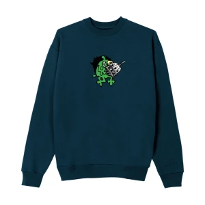 Golf Wang ”The Nate Crewneck” – aldrig använd - Chans att fynda Golf Wang ”The Nate Crewneck” från kollektionen 2020 – tröjan är köpt i USA. väldigt svår att få tag på idag och tröjan är aldrig använd! Tröjan har långa ärmar och en klassisk rund halsringning. Levereras i originalförpackning och med ett Golf Wang-klistermärke.