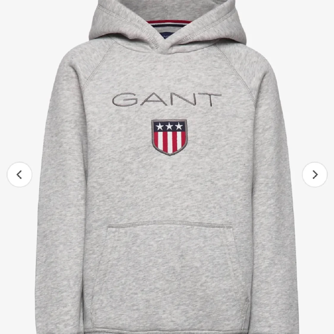 Grå Gant hoodie