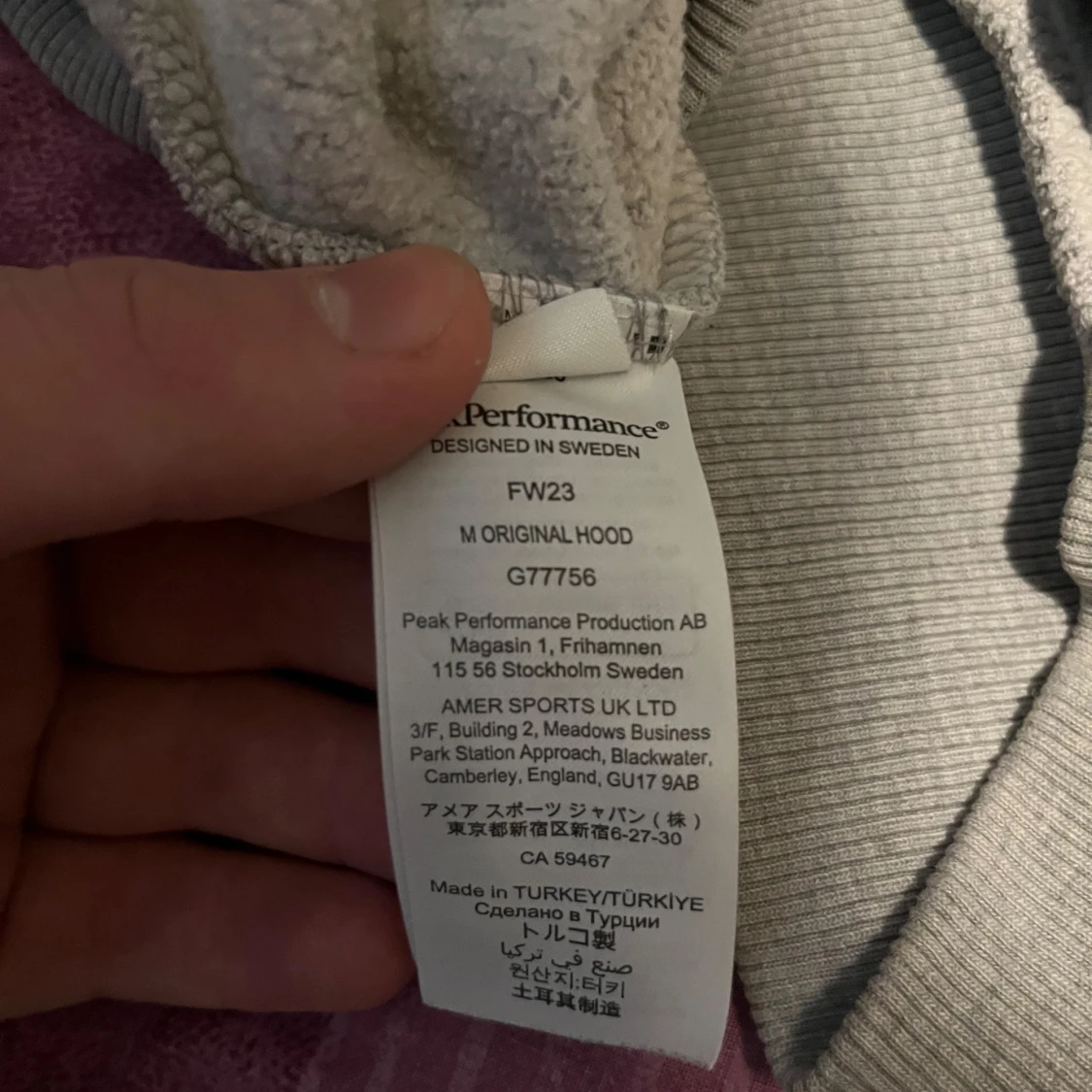 Peak Performance Hoodie - 91