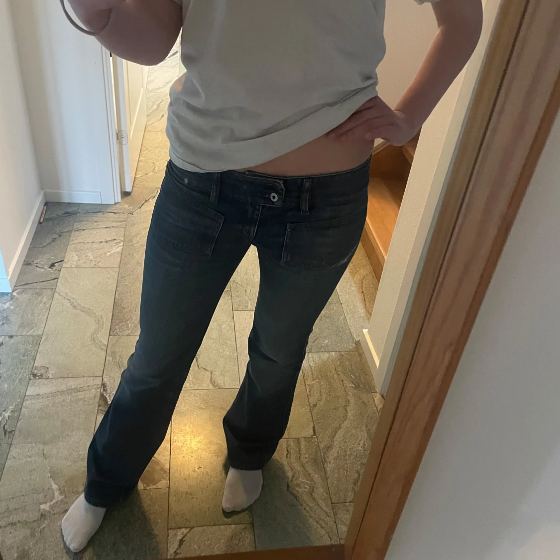 Mörkblå jeans från Diesel - 2