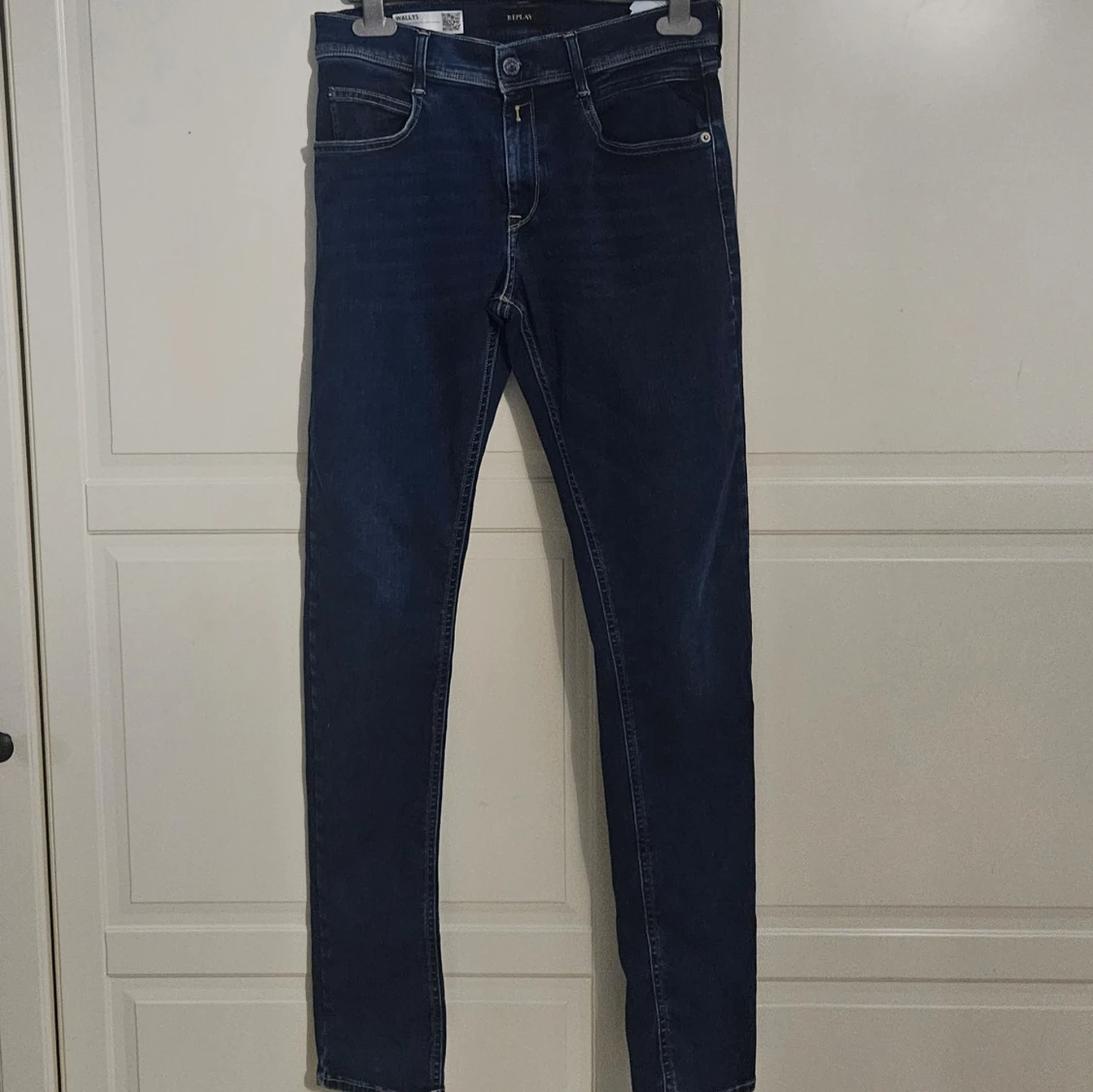 Blå Replay Hyperflex Jeans