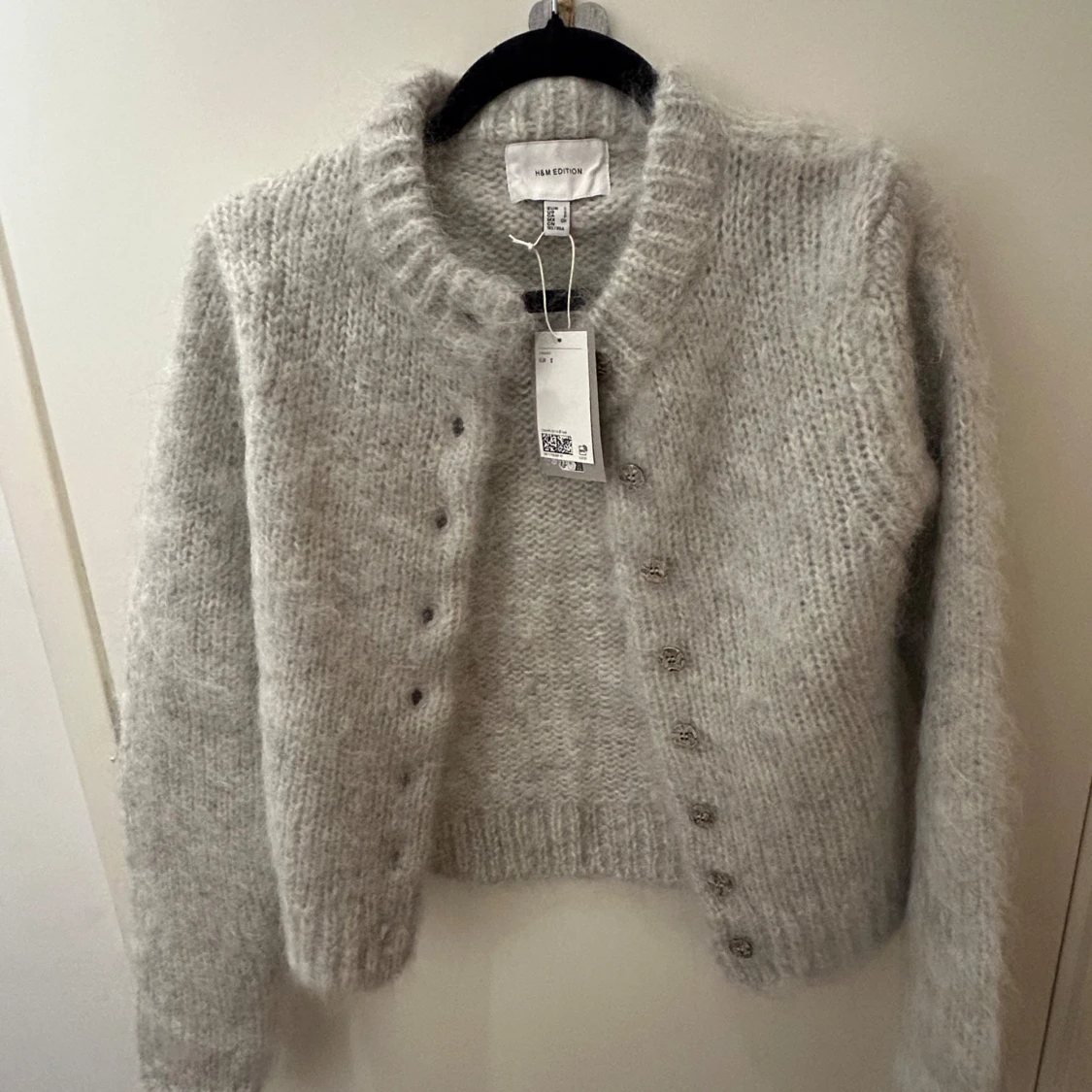 Grå cardigan från H&M