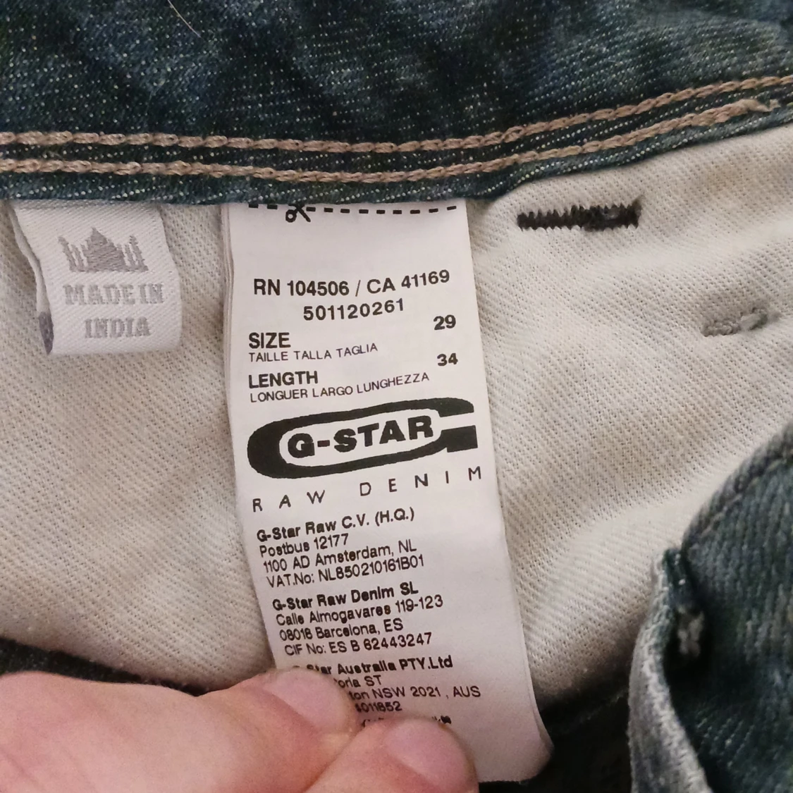 Blå jeans från G-Star - 91