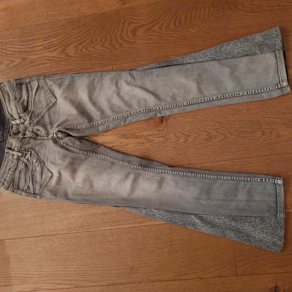 Lågmidjade bootcut jeans - 92
