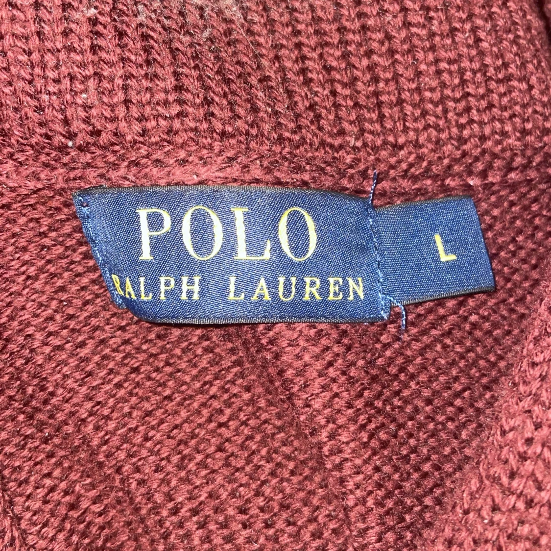 Vinröd tröja från Polo Ralph Lauren - 91