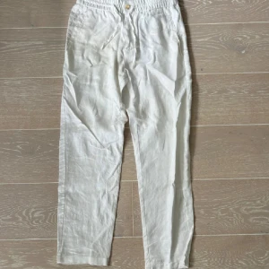 Vita linnebyxor  - Linnebyxa