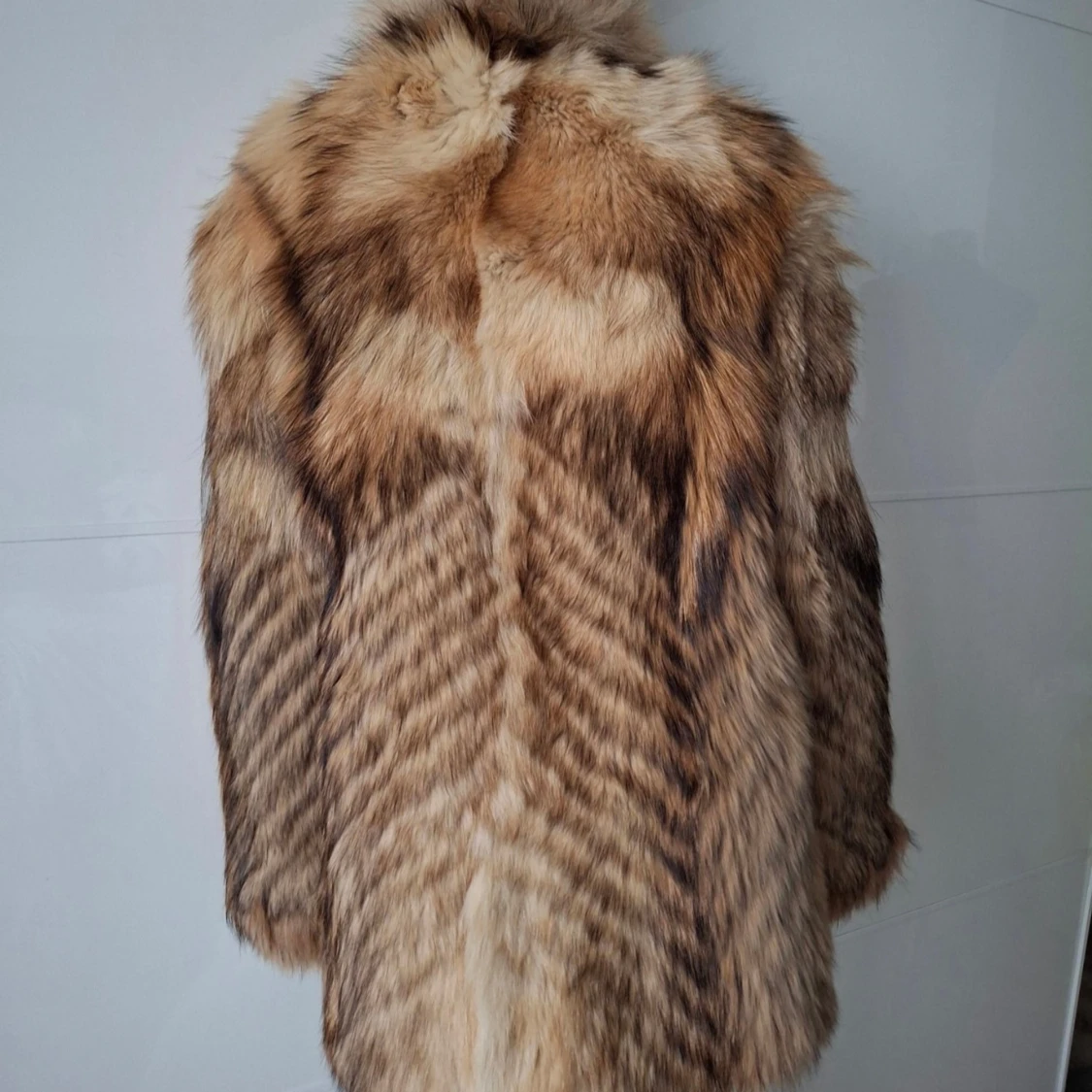 Brun pälsjacka - 91