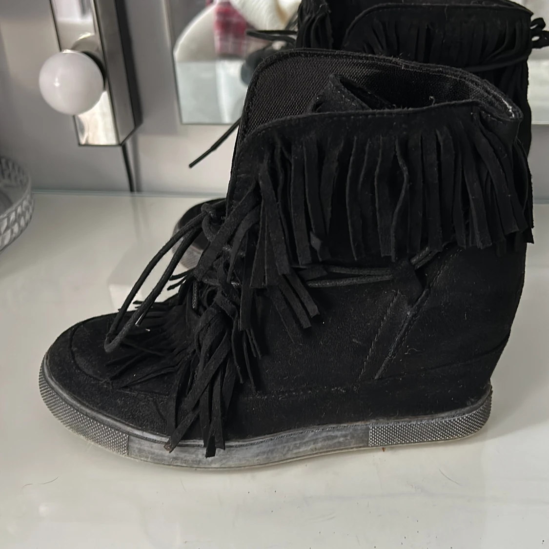 Boots med fransar  - 90