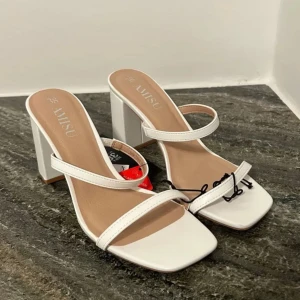 Vita klackar - Snygga