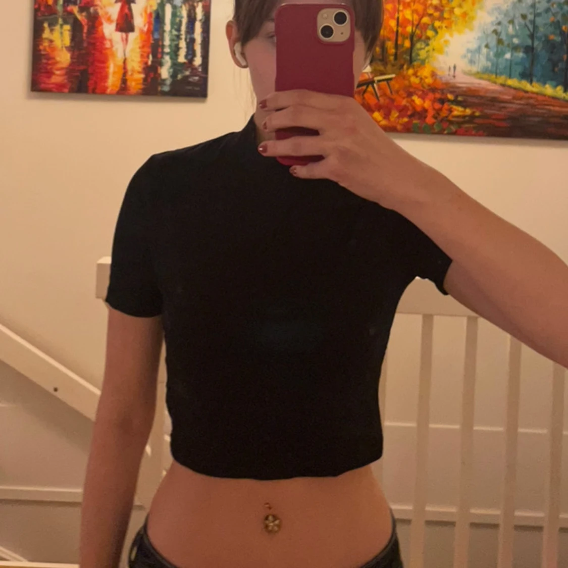 Svart magtröja  - 90