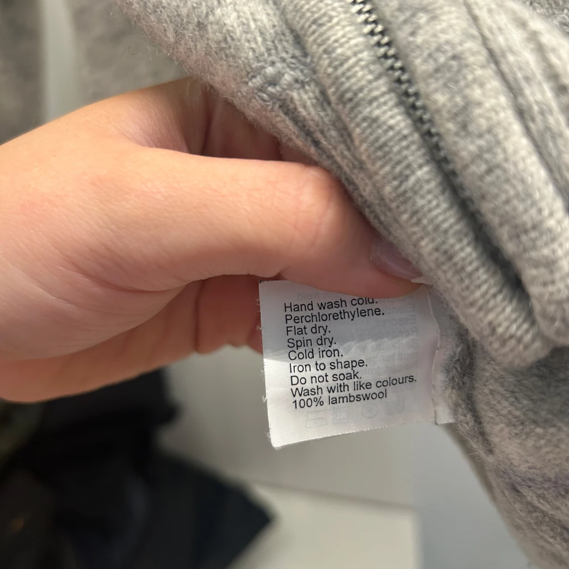 Stickad ullkofta - 91