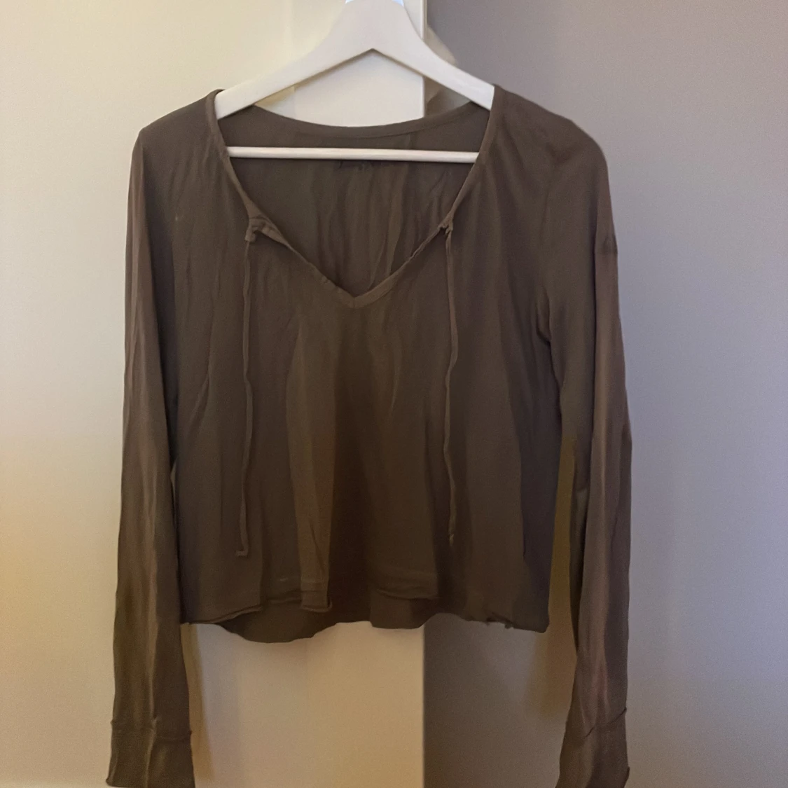 Brun långärmad topp från Zadig & Voltaire