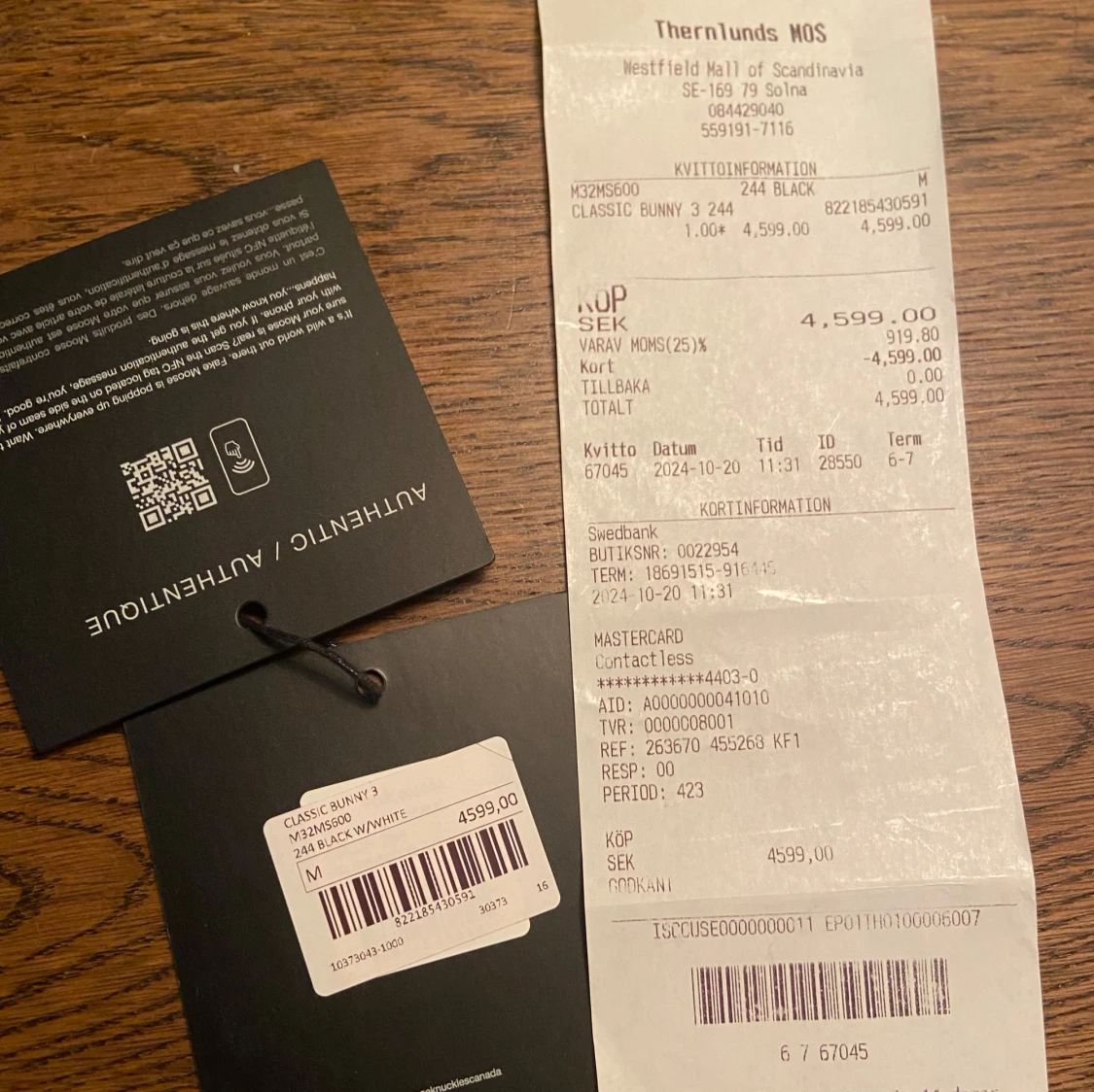 Svart jacka från Moose Knuckles - 3