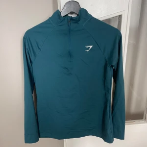 Gymshark träningströja  - Använd fåtal gånger, storlek S  Teal grön färg 