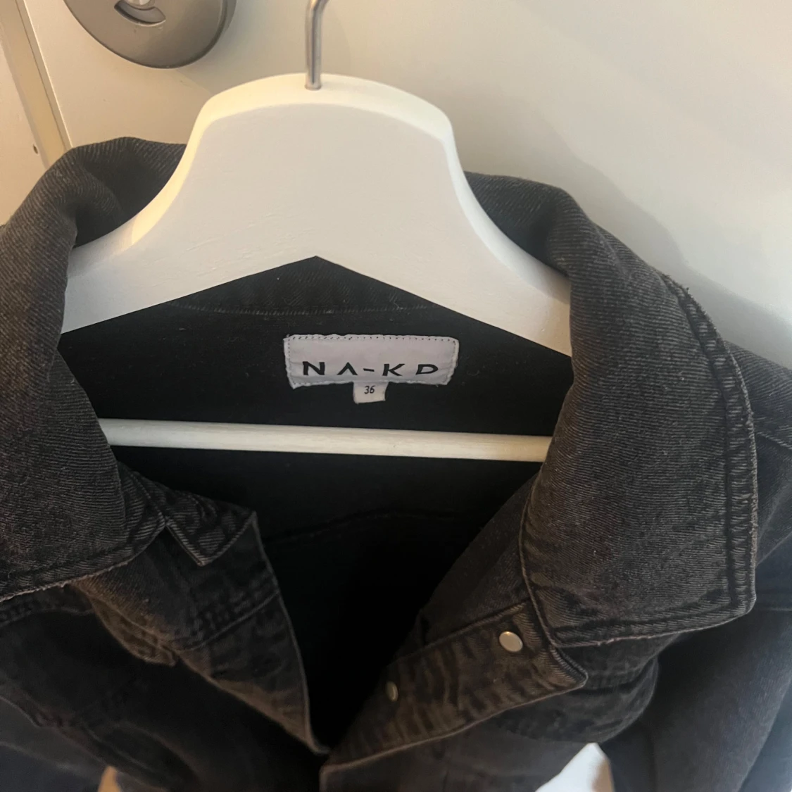 Jeansjacka med Knytband - 91